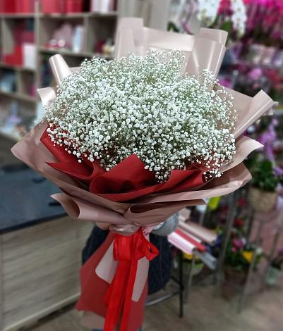 Букет цветов из: Гипсофила в Астрахани