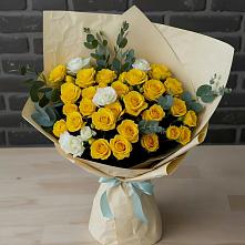 Букет цветов из:  Розы #REPLACE_PRED# Астрахани