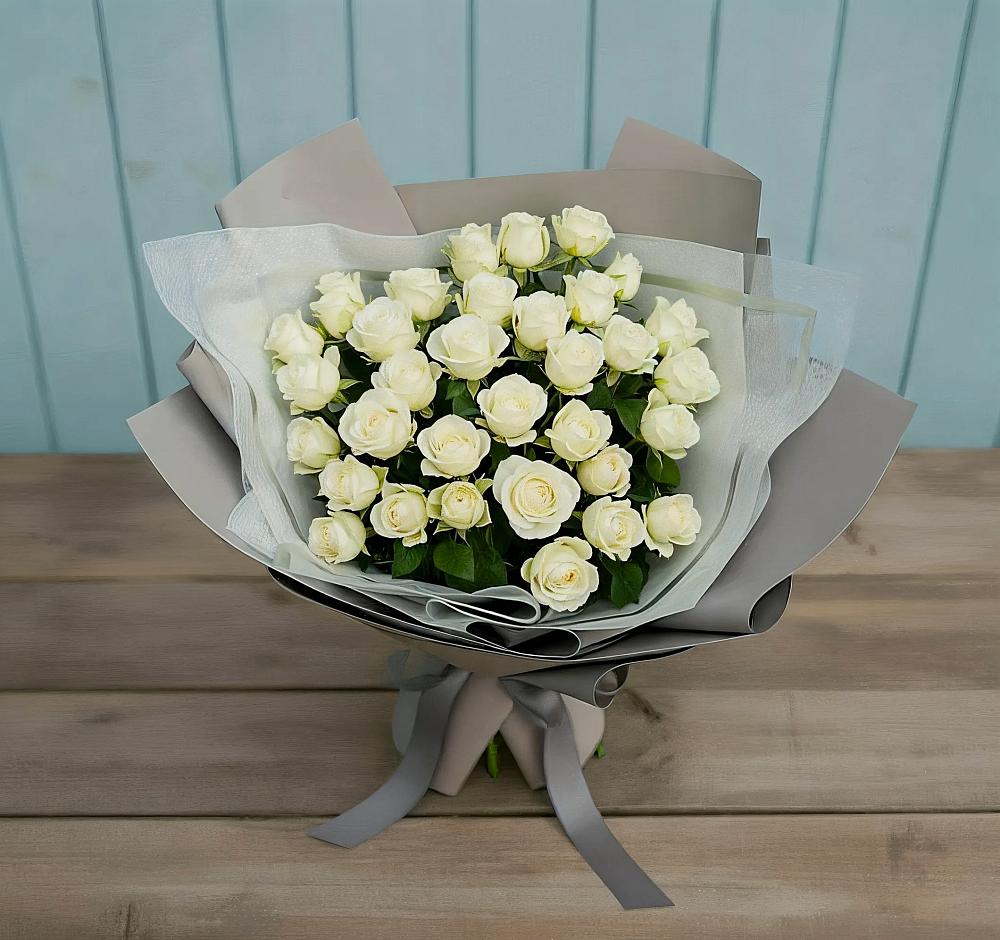 Букет Белоснежная нежность в Астрахани