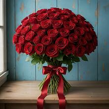 Букет Красные розы Блэк Меджик #REPLACE_PRED# Астрахани