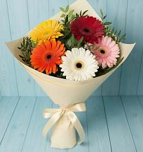 Букет цветов из:  Герберы в Астрахани
