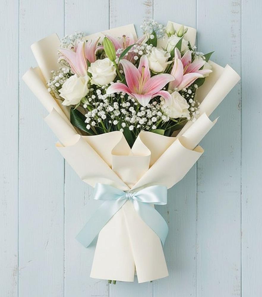 Букет цветов из: Лилии в Астрахани