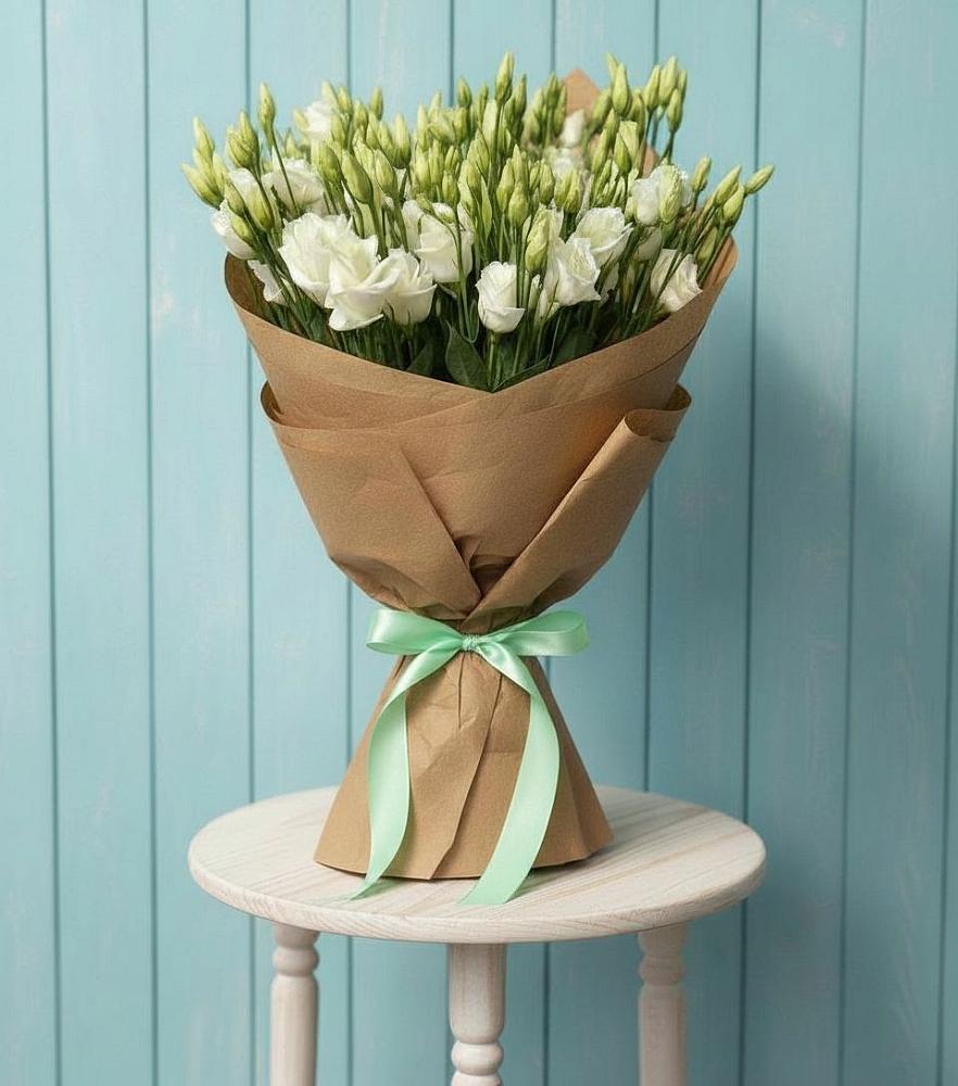 Букет цветов из: Лизиантусы в Астрахани