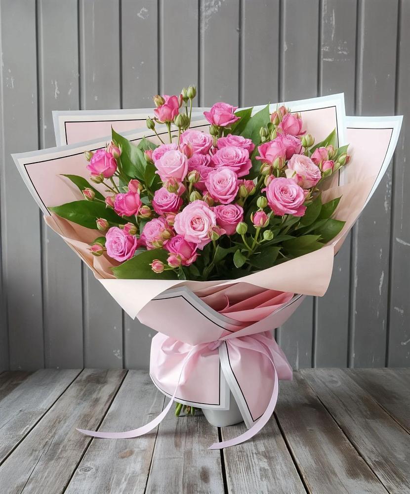 Букет Розовый кустик в Астрахани