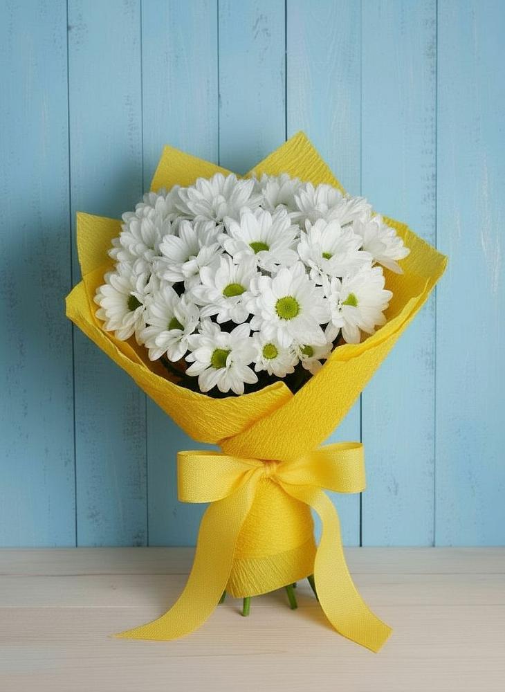 Букет цветов из: Хризантемы в Астрахани