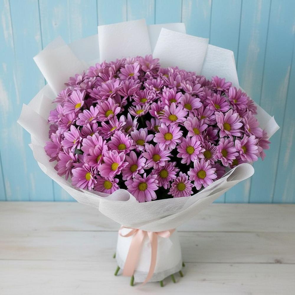 Букет цветов из: Хризантемы в Астрахани