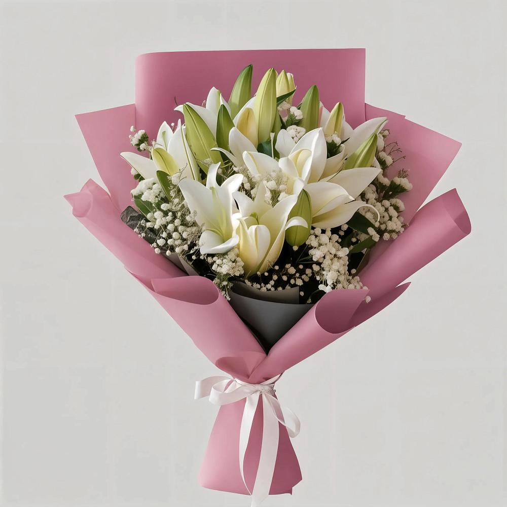 Букет цветов из: Лилии в Астрахани