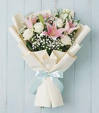 Букет цветов из:  Лилии в Астрахани