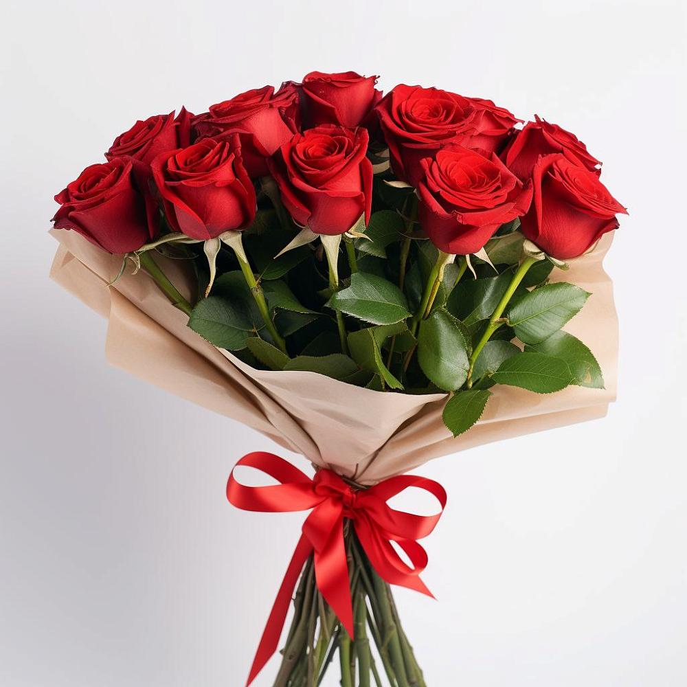 Букет 11 Красных роз Эдлесс Лав в Астрахани